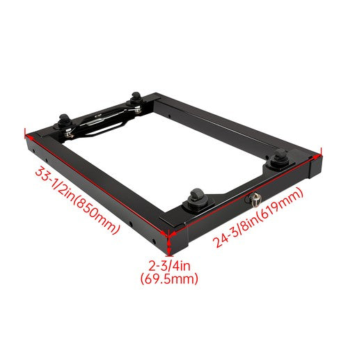 DURAFORCE For Ford F350 F250 Super Duty 11-20 5th Wheel Hitch Adapter w/Handles Hitch Prep