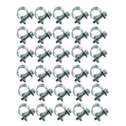 DURAFORCE 1/4" FUEL INJECTION HOSE CLAMP / AUTO Fuel clamps?11mm-13mm?30 Pcs