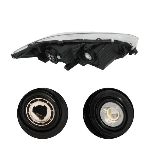 DURAFORCE Pair Projector Headlights Headlamps Assembly For Toyota Camry 2015-2017 LH+RH
