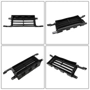 DURAFORCE Radiator Upper+Lower Grille Shutter W/O Motor For Ford 21-22 F-150 ML3Z-8475-A