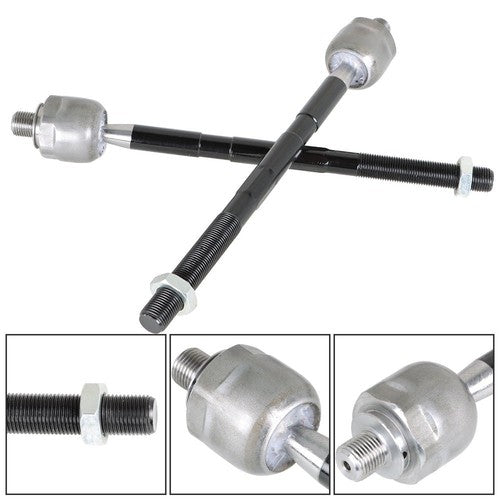 DURAFORCE EV800609 4pcs Front Inner Outer Tie Rod End Driver Passenger Kit For Hummer H3