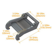 DURAFORCE Quick Attach Excavator Coupler Bracket For Bobcat X-change E26 E32 E35 E42 E50