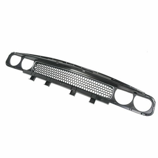 DURAFORCE Front Bumper Grille Black Chrome Trim Molding for 2008-2014 Dodge Challenger