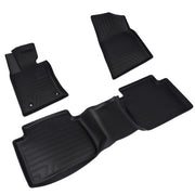 DURAFORCE TPE Floor Mats Liners for Toyota Camry FWD Only 2018-2024 Not Fit Hybrid or AWD