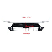 DURAFORCE Plastic Suit For Honda Odyssey 2021 2022 2023 W/ Chrome Trim Front Grille Grill