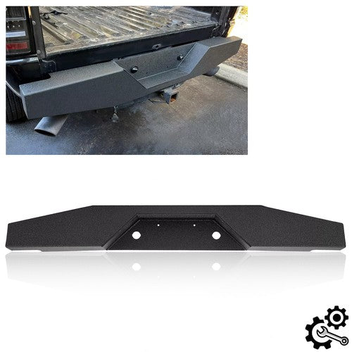 1993-2011 Ford Ranger Pickup Rear Step Bumper Powder Coated Heavy Duty Steel