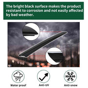 DURAFORCE Windshield-Outer Molding Trim Panel A-Pillar For 2010-2013 Kia Soul Exterior LH
