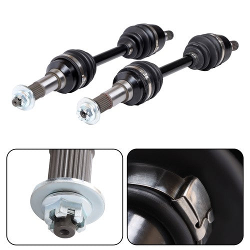 DURAFORCE ATV For Yamaha Kodiak 400 YFM 2000-2002 2×Front Left Right CV Axles Drive Shaft