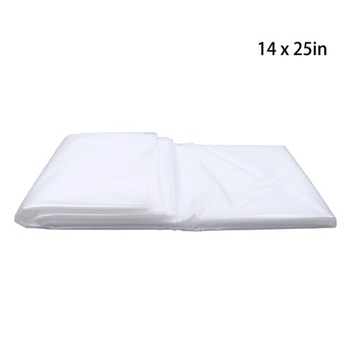DURAFORCE Clear Greenhouse Plastic Sheeting 6 mil UV Resistant Polyethylene 14 × 25 FT New