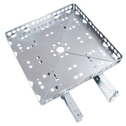 DURAFORCE Zinc-Plated For RV Steel Bumper-Mounted Generator & Cargo Carrier Tray Kit