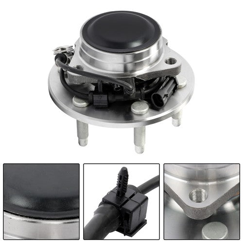 DURAFORCE For Chevy Silverado GMC Sierra 1500 515036 Front Wheel Bearing Hub Assembly 4WD