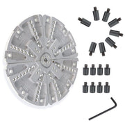 DURAFORCE 8-1/4" Jumbo Jaws Set Wood Lathe Chucks Turn Bowls Plates High-Quality