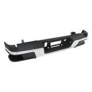 DURAFORCE Rear Step Bumper For Chevy Colorado GMC Canyon 2015-2022 W/o Park Sensor Chrome