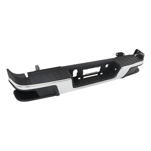DURAFORCE Rear Step Bumper For Chevy Colorado GMC Canyon 2015-2022 W/o Park Sensor Chrome