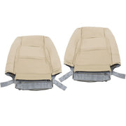 DURAFORCE For Toyota Sequoia 2000-2007 Front Driver+Passenger Side Leather Seat Cover Tan
