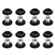 DURAFORCE Top & Bottom All 4 Shocks Bushing Bearing Kit For Arctic Cat 400 454 500 650 4X4