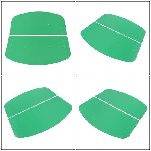 DURAFORCE 2" x 2" or 2" x 3" ROPS Tuff Top Tractor Canopy 52" X 52" Green For John Deere
