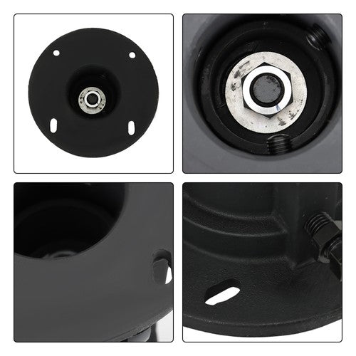 DURAFORCE Black C5G 12''-16'' Adjustable Cushioned 5th Wheel to Gooseneck Adapter New