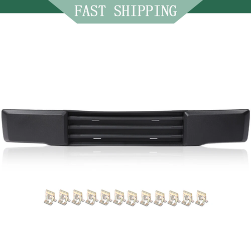 DURAFORCE Front Bumper Cover Lower Grille Trim Panel for 2015-2017 for Ford F150 Black