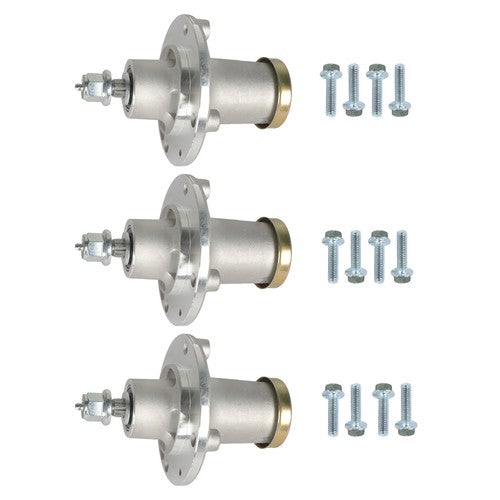 DURAFORCE 539112170 285-927 For Husqvarna EZ4217 4220 4624 3 Pack Lawn Mower Spindle 48"