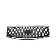 DURAFORCE Front Bumper Grille Grill Assembly for Infiniti Q50 2014 2015 2016 2017 Chrome