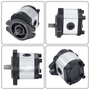 DURAFORCE 5/8" Keyed Shaft,Hydraulic Gear Pump 1-4 GPM SAE A-2 Bolts CCW Cast Iron Flange