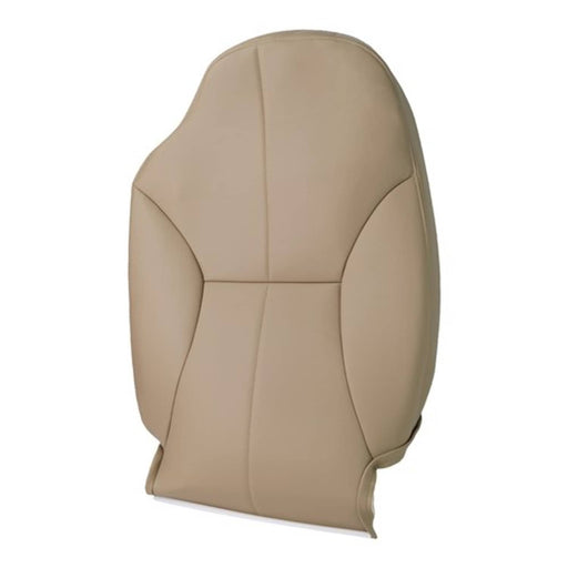 DURAFORCE Leather For Dodge Ram 1500 2500 3500 SLT 1998-02 Front Driver Top Seat Cover Tan