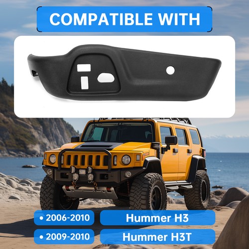 Front Driver Side Power Seat Outer Switch Trim Panel for Hummer H3 H3T 2006 2010