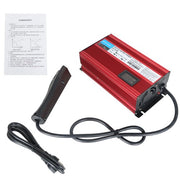 DURAFORCE New 48 V 12A Charger "Triangle" 3 Pin Style Plug For EZGO RXV & TXT Golf Cart