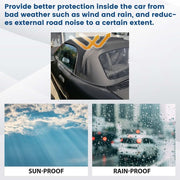 DURAFORCE For BMW Z3 1996-2002 Convertible Soft Top w/Plastic Window Black For BM-33902