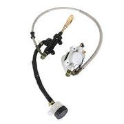 DURAFORCE Rear Hydraulic Brake Assembly Caliper Master Cylinder For Go Kart Golf Cart ATV