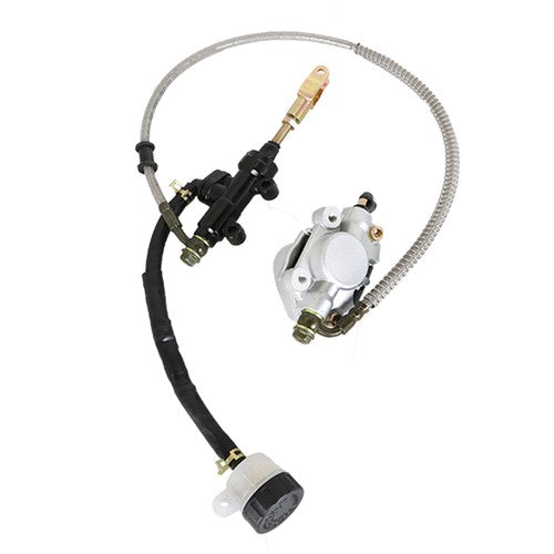 DURAFORCE Rear Hydraulic Brake Assembly Caliper Master Cylinder For Go Kart Golf Cart ATV