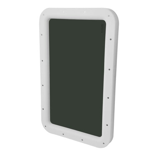 DURAFORCE Tempered Glass Entry Door Window for Universal RV, Trailer, Camper, Motorhome
