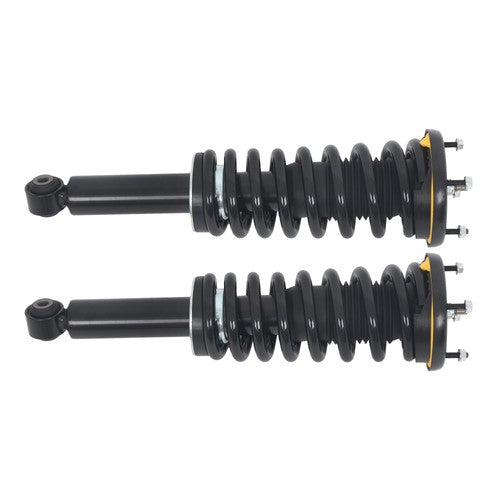 DURAFORCE Pair Rear Shock Struts Assys Coil Spring w/o Electric For Jaguar XJ Series 10-18
