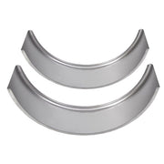 DURAFORCE For 14"-16" Wheel Steel Round Single Axle Trailer Fenders with Back Plate 2PK