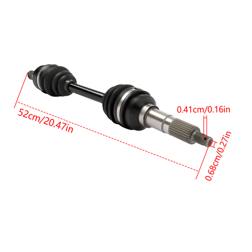 DURAFORCE Fit For Yamaha Kodiak 400 Front RH and Left CV Axles Drive Shaft 3HN-2510J-00-00