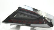 DURAFORCE Rear LED Dynamic Tail Lights Clear Lens Red Bar for 2022-2025 for Subaru WRX