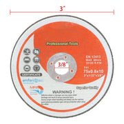 DURAFORCE 20 Pack 3" x 1/32" x 3/8" Cut Off Wheels Cutting Discs High-Quality