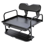 DURAFORCE For Yamaha G14 G16 G19 G22 Golf Cart Rear Back Seat Kit Flip Folding Steel Frame