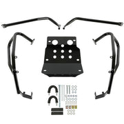 DURAFORCE Engine Guard Crash Bar & Upper Lower Skid Plate For Honda CRF250F CRF250L 17-22