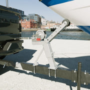DURAFORCE For Boat Trailer parts Galvanized Winch Stand W/1400lbs Winch Roller and Strap