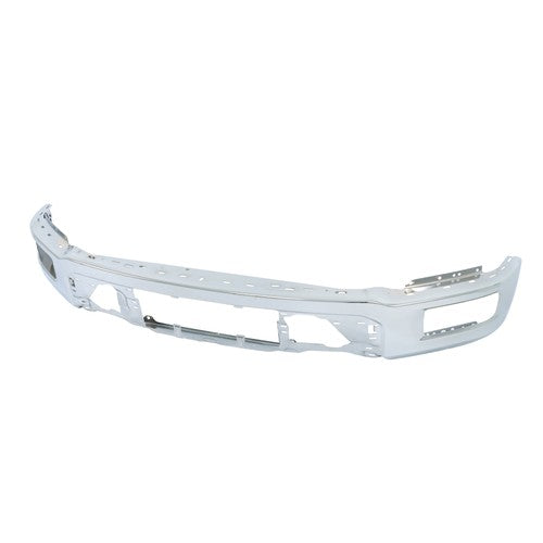DURAFORCE Suit For Ford F-150 F150 2024-2025 Bumper Front Lower Chrome W/o Sensor Holes