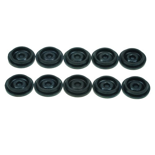 EZ Lube Rubber Grease Plugs for Dexter Trailer Axle Wheel Hub Dust Cap 10 Pack
