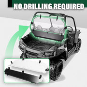 DURAFORCE Rear Clear Windshield Back Window For RZR 800/ 800 S 2008-2014 UTV Full