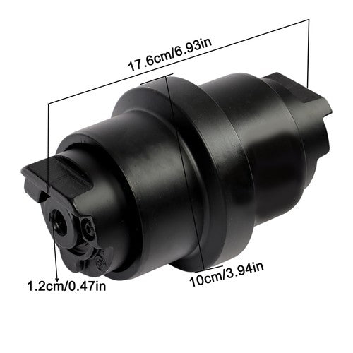 DURAFORCE 9237937 MU3238 Bottom Track Roller For John Deere 27ZTS 27C 35C 35G 35D