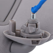 DURAFORCE Gray Plastic Driver Side Sunvisor With Lights And Mirror For 17-22 Honda CR-V