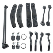 DURAFORCE 15x Outer Tie Rod Ends Control Arms Ball Joint For Jeep Grand Cherokee 1999-2004