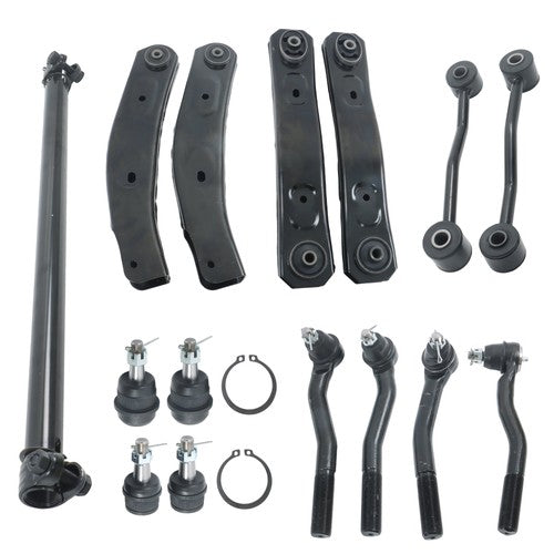 DURAFORCE 15x Outer Tie Rod Ends Control Arms Ball Joint For Jeep Grand Cherokee 1999-2004