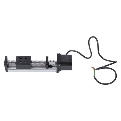 DURAFORCE Linear Stage Actuator with NEMA23(5756) Stepper Motor 100mm Stroke DC 24V