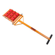 DURAFORCE 15 Ton Machinery Movers Skate Dolly 360 Rotation Heavy Duty Roller + Handles